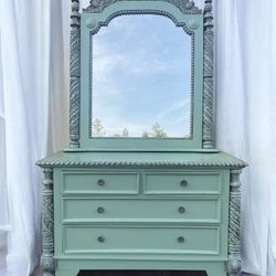 Gorgeous Entry Buffet/ Dresser/ Vanity . Custom Painted