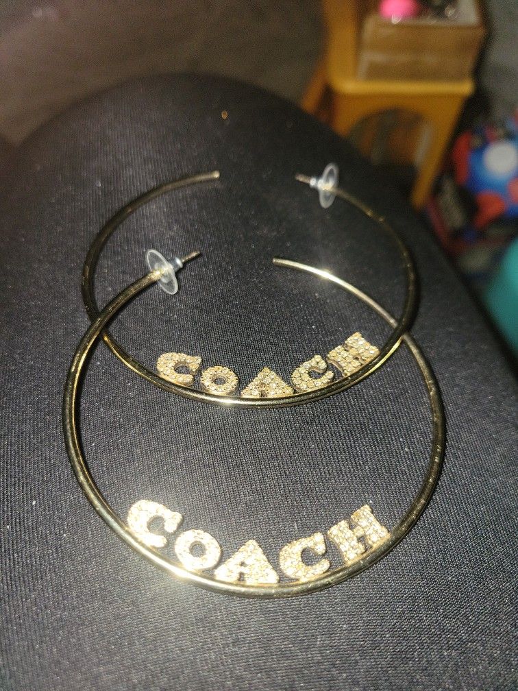 Coach Hoop Earrings