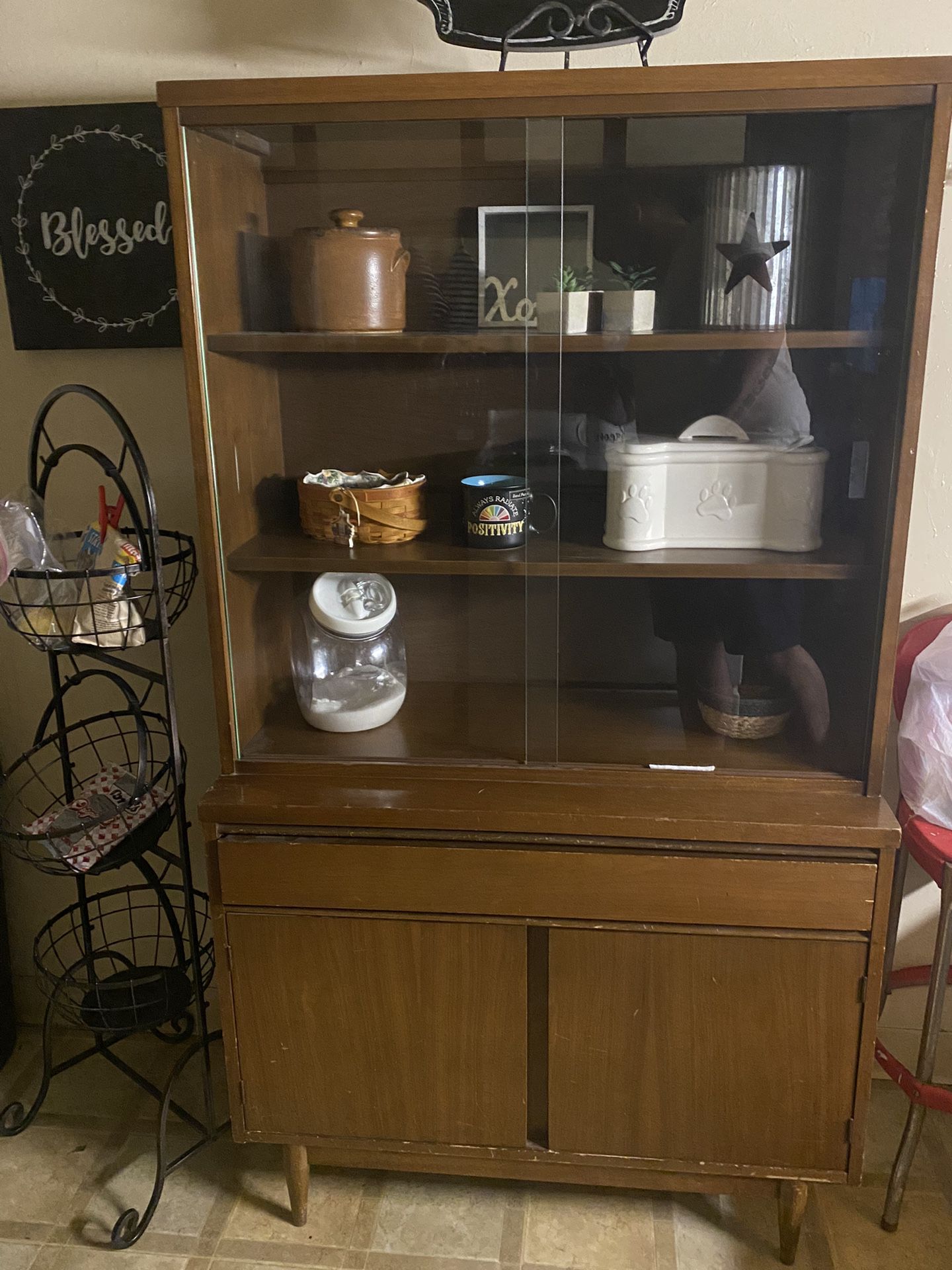 Antique Vintage Cabinet/hutch