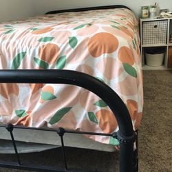 Black Antique Bed Frame Full Size 