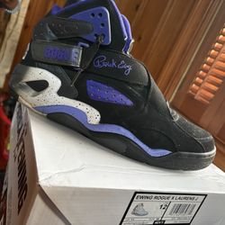 Mens Size 12 Patrick Ewing Shoes Used 