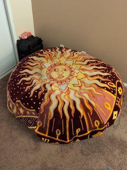 Huge bean bag style chair, large memory foam chair