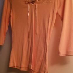 New Harley Davidson Womans Lace up Top