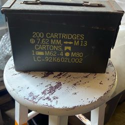 US Military Ammo Box 
