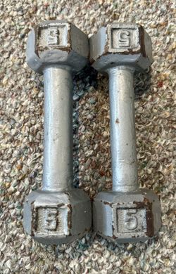 5 Lb Dumbbell Pair