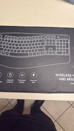 Wireless Mouse And Keyboard