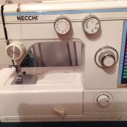 Necci  Sewing  Machine And  Case. 