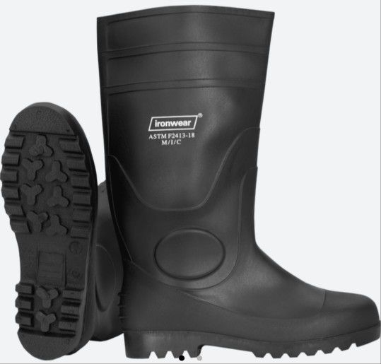 Ironwear Rubber Steel Toes Boots