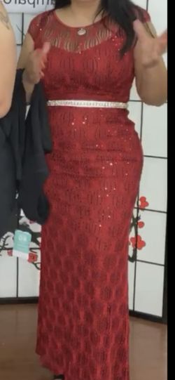 Vestido Size M (color azul rey )