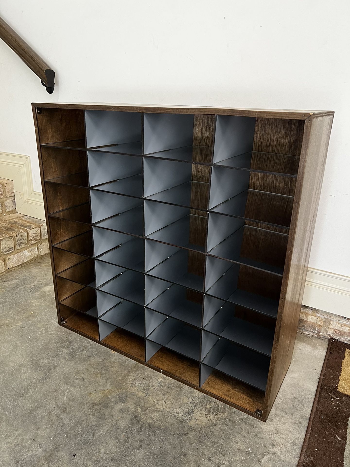 Wooden Organizer Shelf Industrial styled furniture