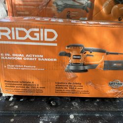 Ridgid 6in Orbit Sander 