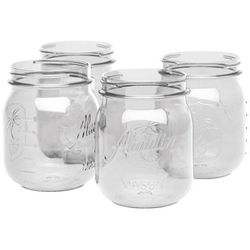 Mason Plastic Jar ( Set of 4 )