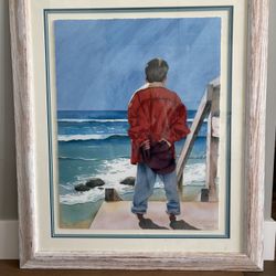 Water Color Framed Print