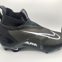 Nike Alpha Menace Elite 3 'Black White' Football Cleats