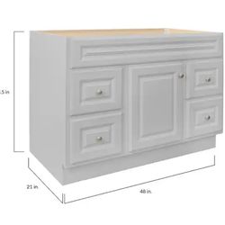 Glacier Bay Vanity 48in