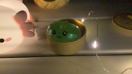 Green dumpling squishy