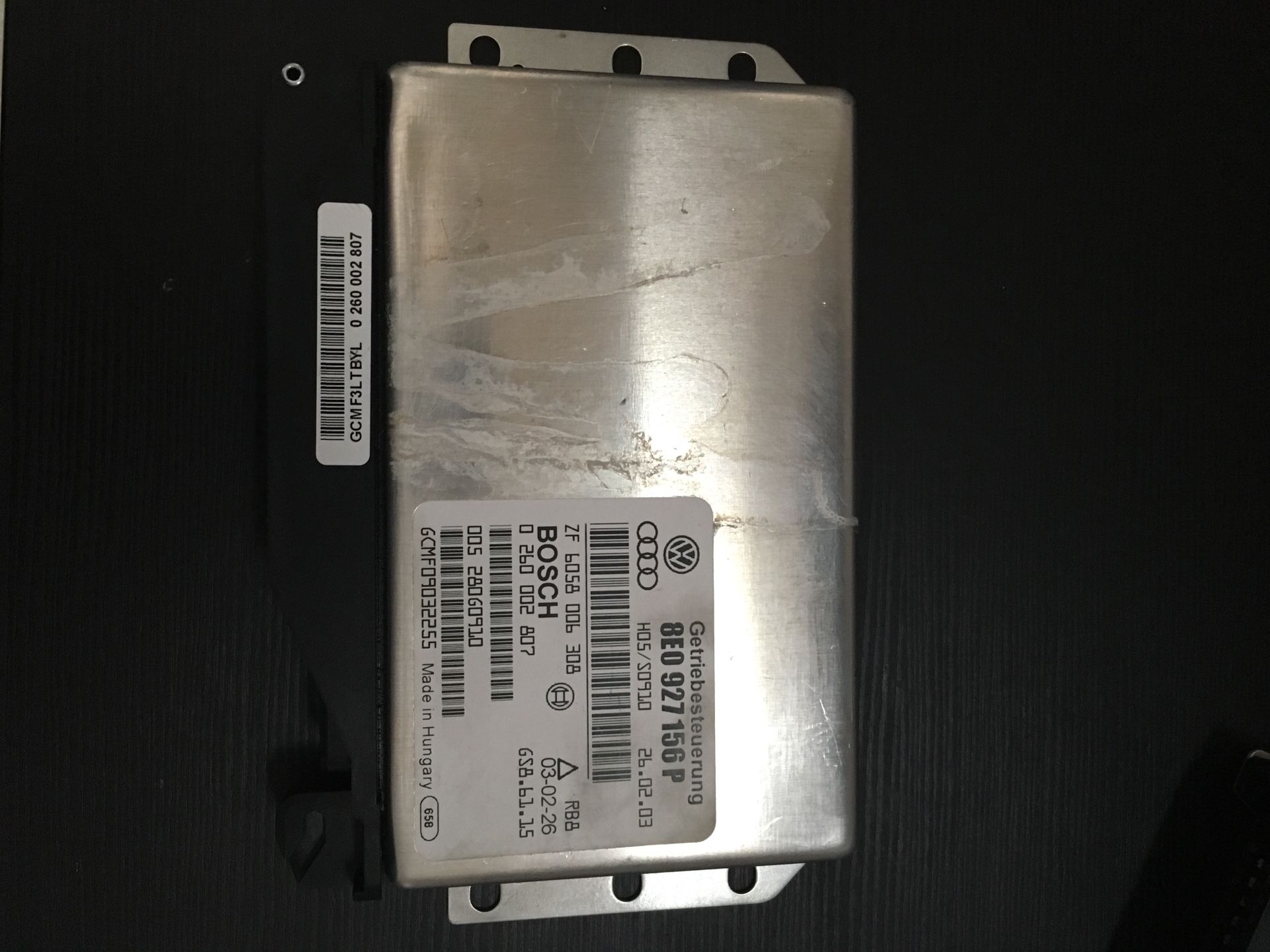 Transmission control module for an Audi A4 Quattro for Sale in Greater ...