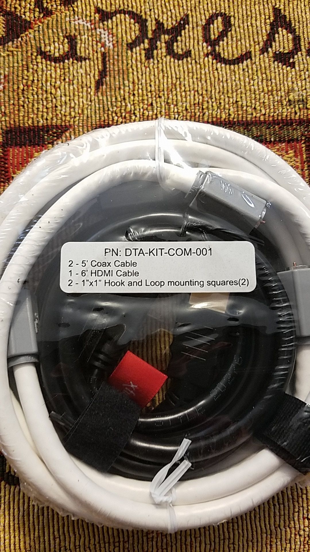 NEW HDMI & COAX CABLE.