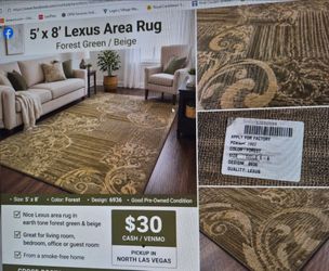 5x8 Lexus Area Rug