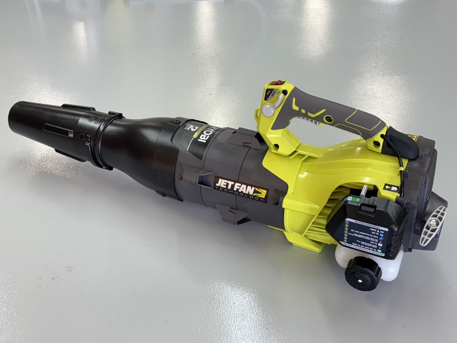 Ryobi 160 MPH 520 CFM 25cc Gas Jet Fan Blower