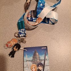 Sword Art Online Anime Lanyard