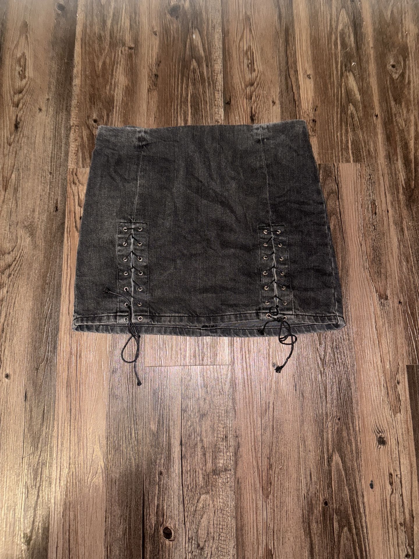 Urban Outfitters BDG Lace-Up Mini Skirt