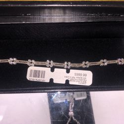 14KT White Gold Link bracelet