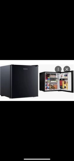 Mini Black Refrigerator 