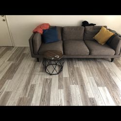 Cozy Grey Couch