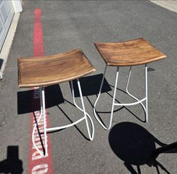 Bar stool pair