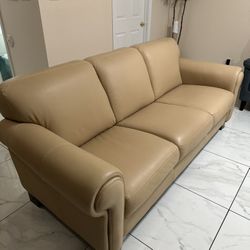 Leather Couch 