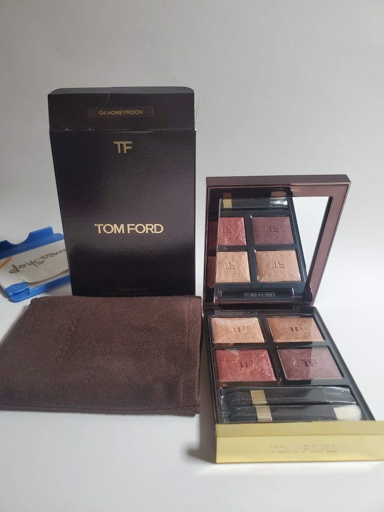 Tom Ford 04 Honeymoon Eye Color Quad Eyeshadow Palette 0.21 oz/6g NIB