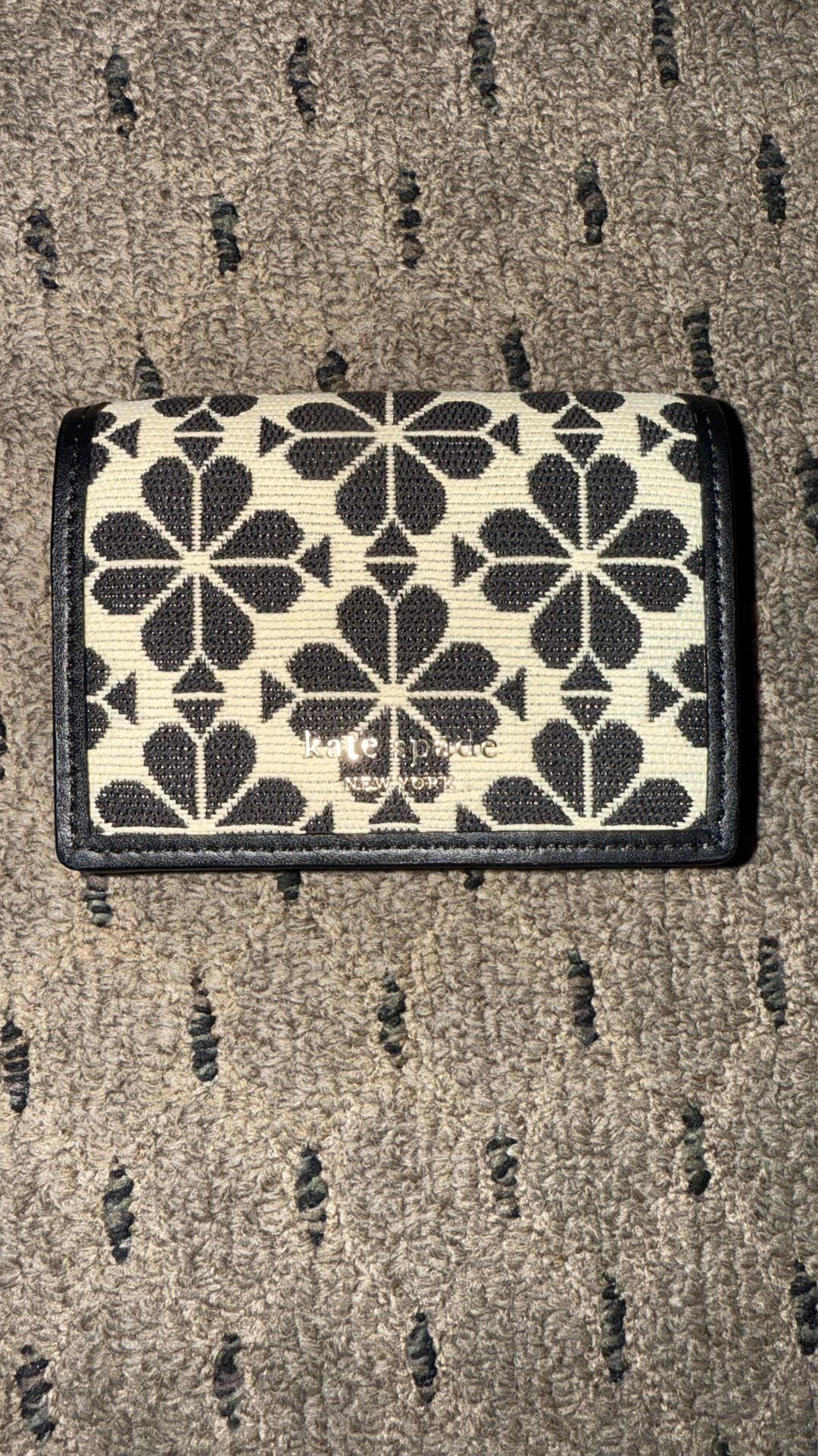 Kate Spade Flower Jacquard Wallet