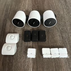 SimpliSafe Cameras, Door, Entry and Motion Sensors