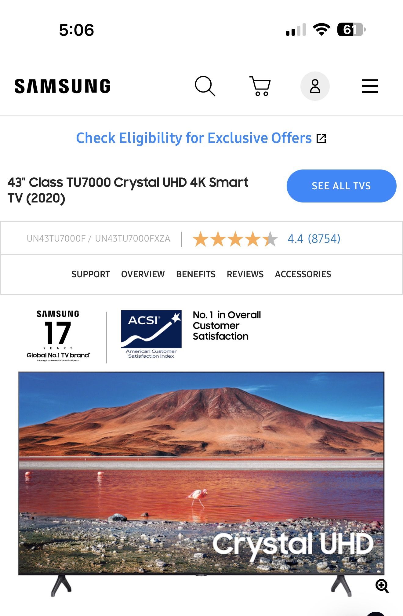 Samsung 43 Inch Tv For Sale