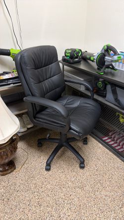 Office chair on wheels