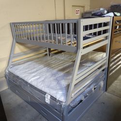 TWIN/FULL BUNK BED FRAME