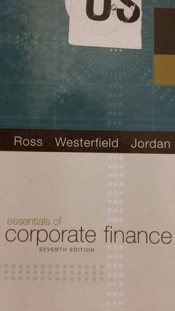 Essentials of Corporate Finance 7e