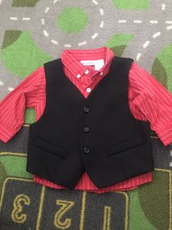 Kids Vest And Shirt
