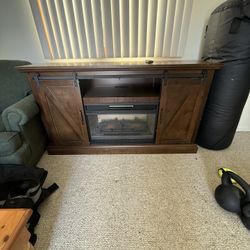 Entertainment Center/ Fire Place