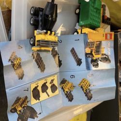 Original Lego Creator Poly Bags 4 For $20 Snow blow , concrete mixer, digger and trash compactor truck