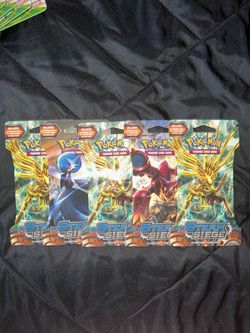 Pokemon XY Steam Siege Sleeved Packs