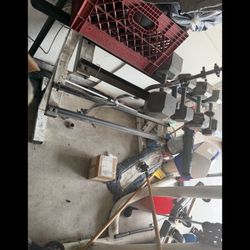 Dumbbell Rack With Dumbbells 