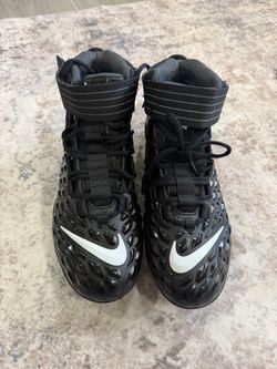Nike High-Top Football Cleats Black