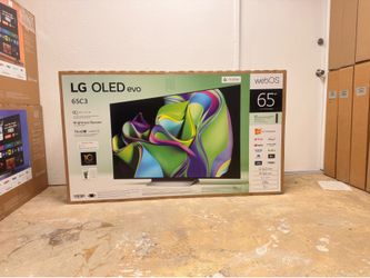 65 “ LG smart 4K Evo oled hdr C3 TV 120HZ