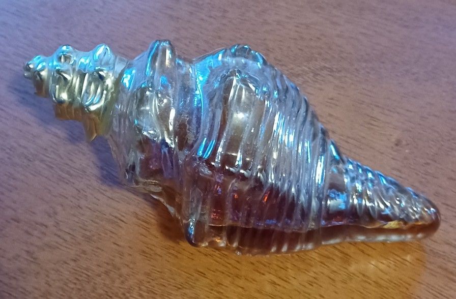 Avon Carnival Glass Conch