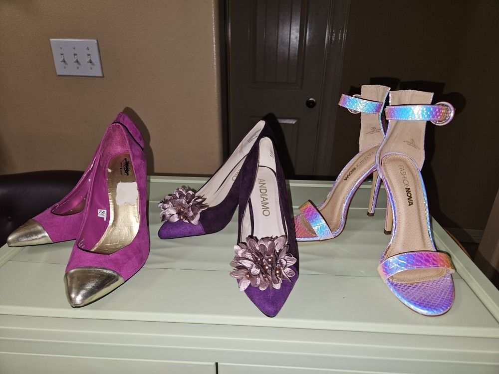 Heels Size 6 Used