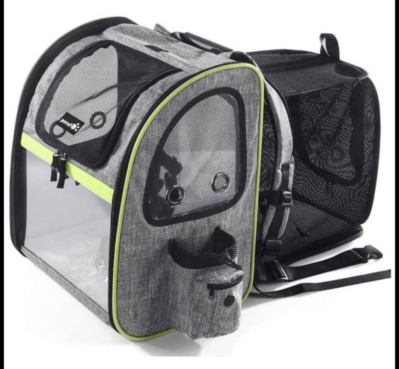 New Expandable Pet Carrier Backpack for Small Dogs or Cats