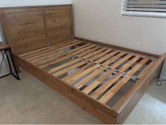 Full bed frame.