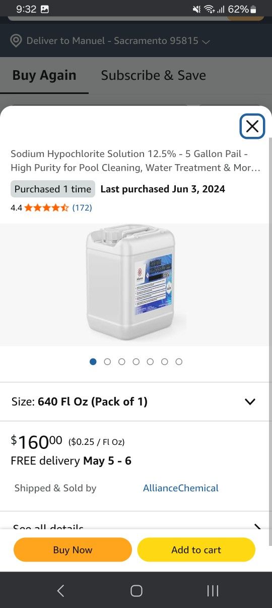 Sodium Hypochloric Solution